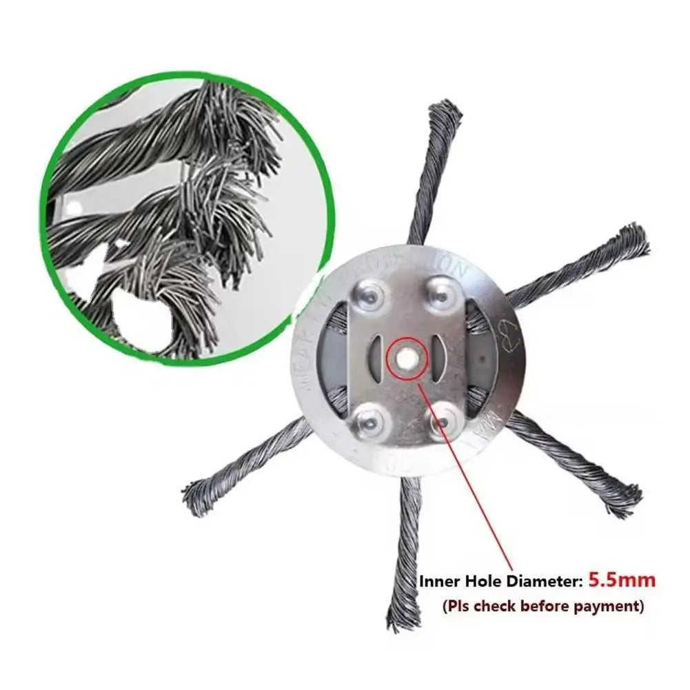 Steel Wire Weed Trimmer Head &ndash; Wear-Resistant and Anti-Corrosion