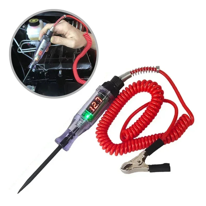 High Quality Car Truck Circuit Tester 6V-24V DC Digital Display | Auto Diagnostic Tool