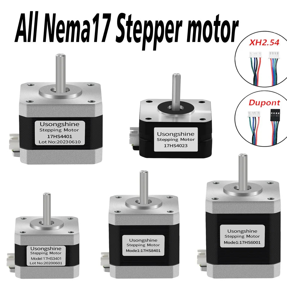 Usongshine Nema 17 Stepper Motor 17HS4401 &ndash; Precision Performance for CNC and 3D Printing