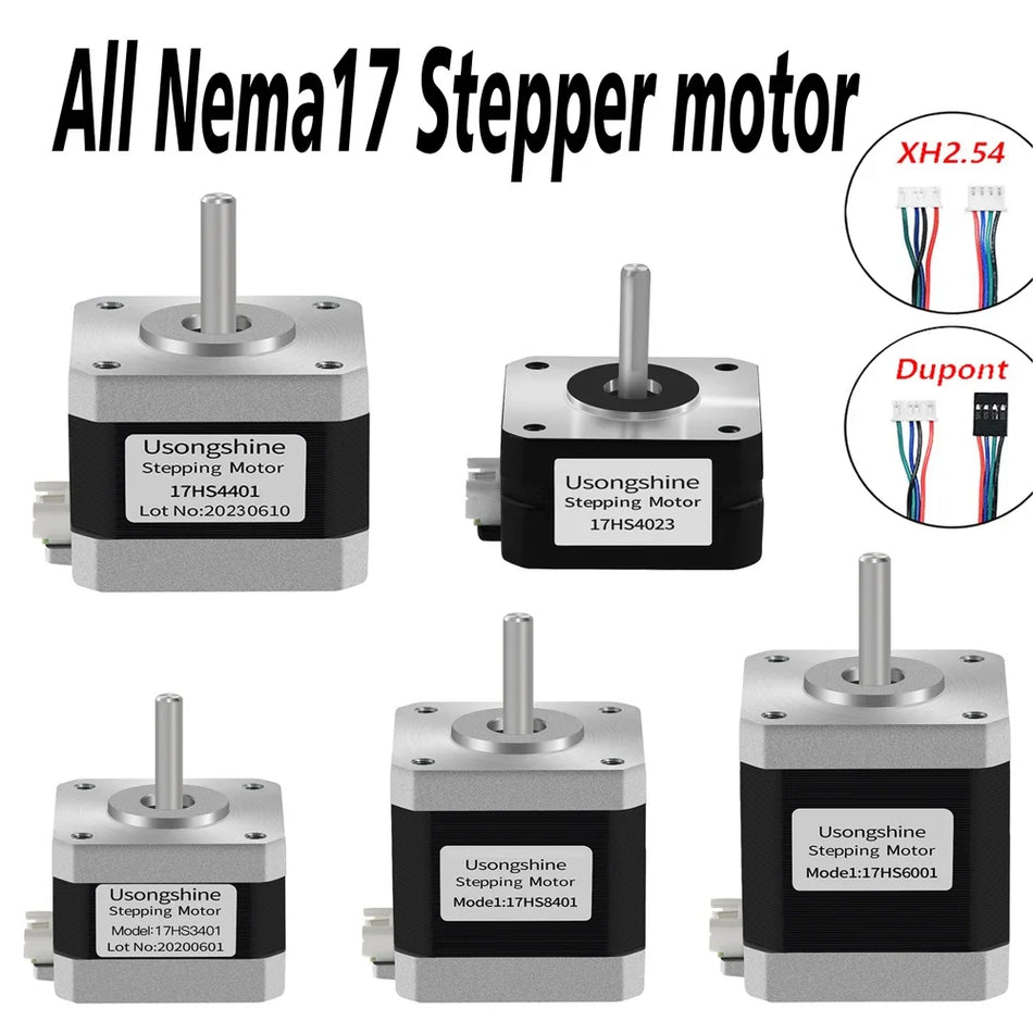 Usongshine Nema 17 Stepper Motor 17HS4401 &ndash; Precision Performance for CNC and 3D Printing
