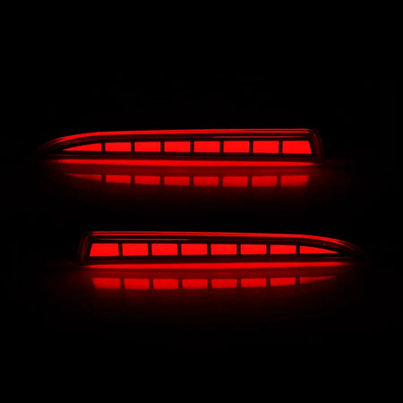 LED Rear Bumper Reflector Light For For Cadillac ATS XT5 For Chevrolet Camaro Pontiac G8 Function Brake Dynamic Turn Signal 12V by InterCyprus Trading Ltd