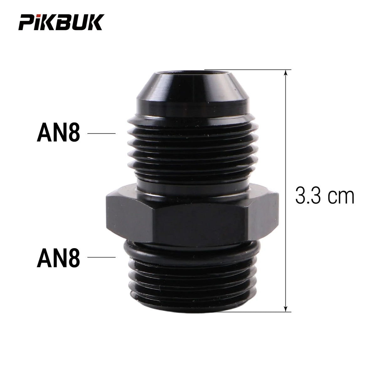 Aluminum Alloy AN4 AN6 AN8 AN10 AN12 Fuel Hose Adapter For Oil Cooler by InterCyprus Trading Ltd