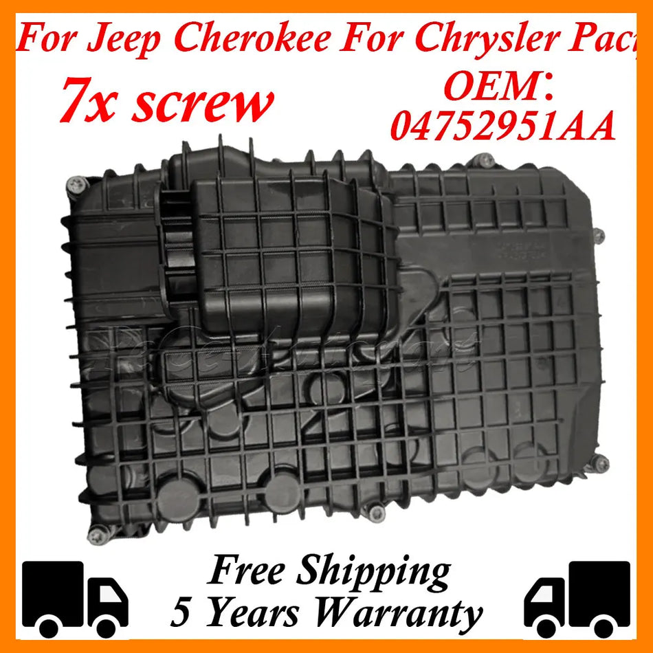 Cárter de aceite de la transmisión para Jeep Cherokee Chrysler Pacifica Fiat 500L V6 3.6L