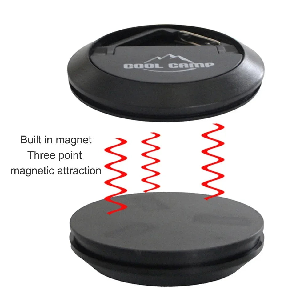 Portable Magnetic Tent Hook for Camping and Outdoor Use