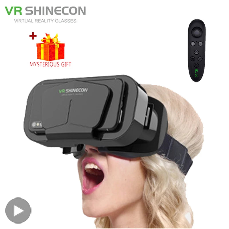 3D Virtual Reality Glasses For Smartphone With Comfort Fit