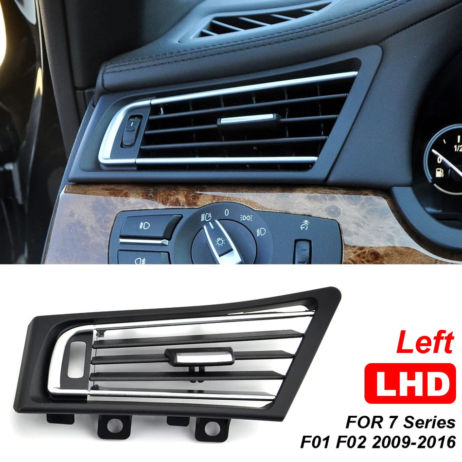 Front Dash Vent Grille PC ABS For BMW 7 Series F01 F02 730 735 740