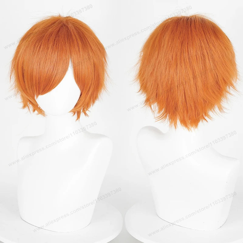 30cm Cosplay Wig - Heat Resistant Synthetic Hair in Various Colours Mixed 26