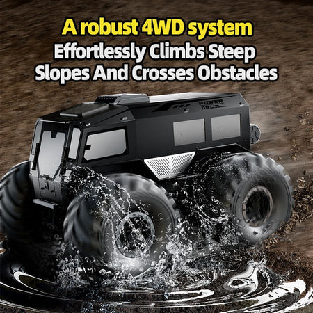 Cybertruck RC Monster Truck &ndash; Amphibious Waterproof Design