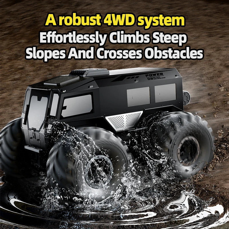 Cybertruck RC Monster Truck &ndash; Amphibious Waterproof Design