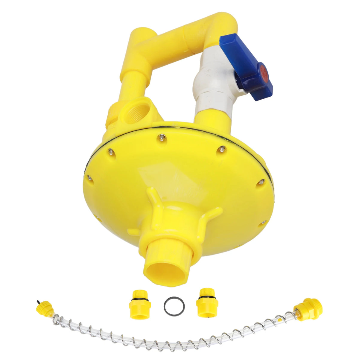 Water Pressure Regulator &ndash; Double Safety Card Connector Yellow