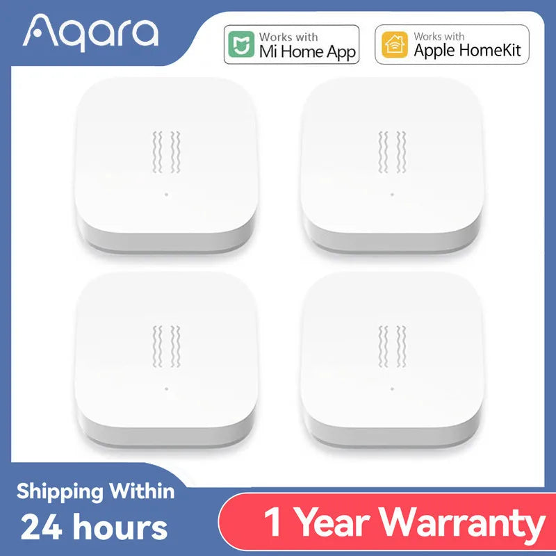 Aqara Zigbee senzor vibracija s žiroskopom za sigurnost pametnog doma