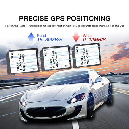 R-LINK 11.25 &ndash; Europe Maps Plug and Play Sat Nav Card