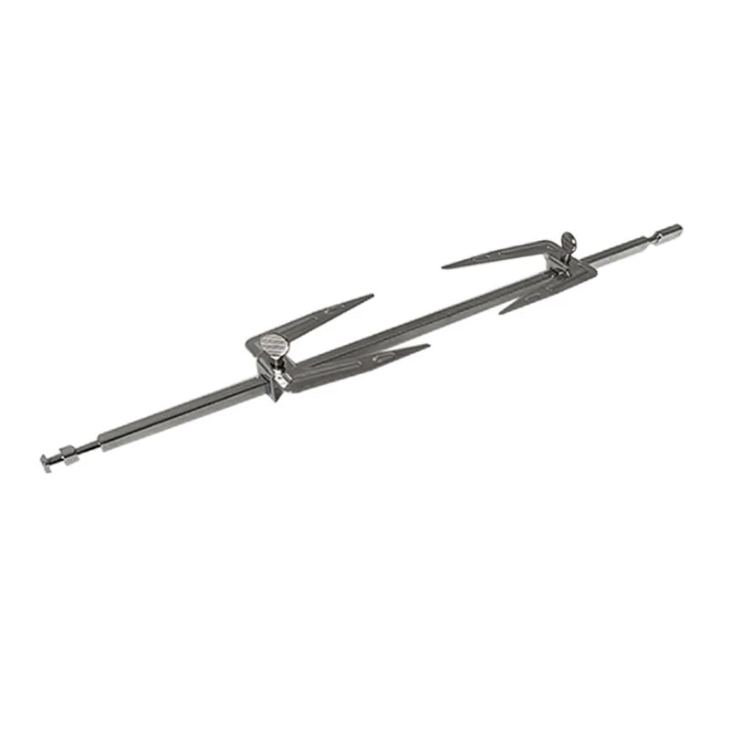 Kemei Stainless Steel Rotating Chicken Roaster Fork for Grills