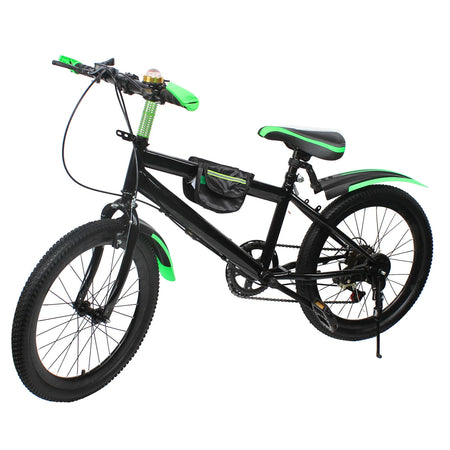 20 Inch Mountain Bike Kids Bicycle &ndash; Dual Disc Brakes green / GERMANY