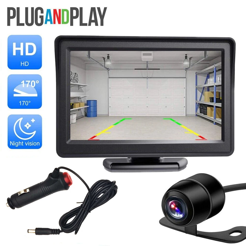 ZUIDID 4.3-дюймовый HD автомобильный задний вид камера LCD монитор с ночным видением