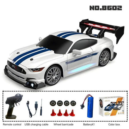 GTR Mustang AE86 1:24 Remote Control Drift Car for Kids
