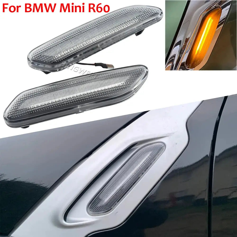 LED Turn Signal Light For Mini Cooper R60 R61 Countryman Paceman Side Marker Flowing Dynamic Sequential Blinker Indicator by InterCyprus Trading Ltd