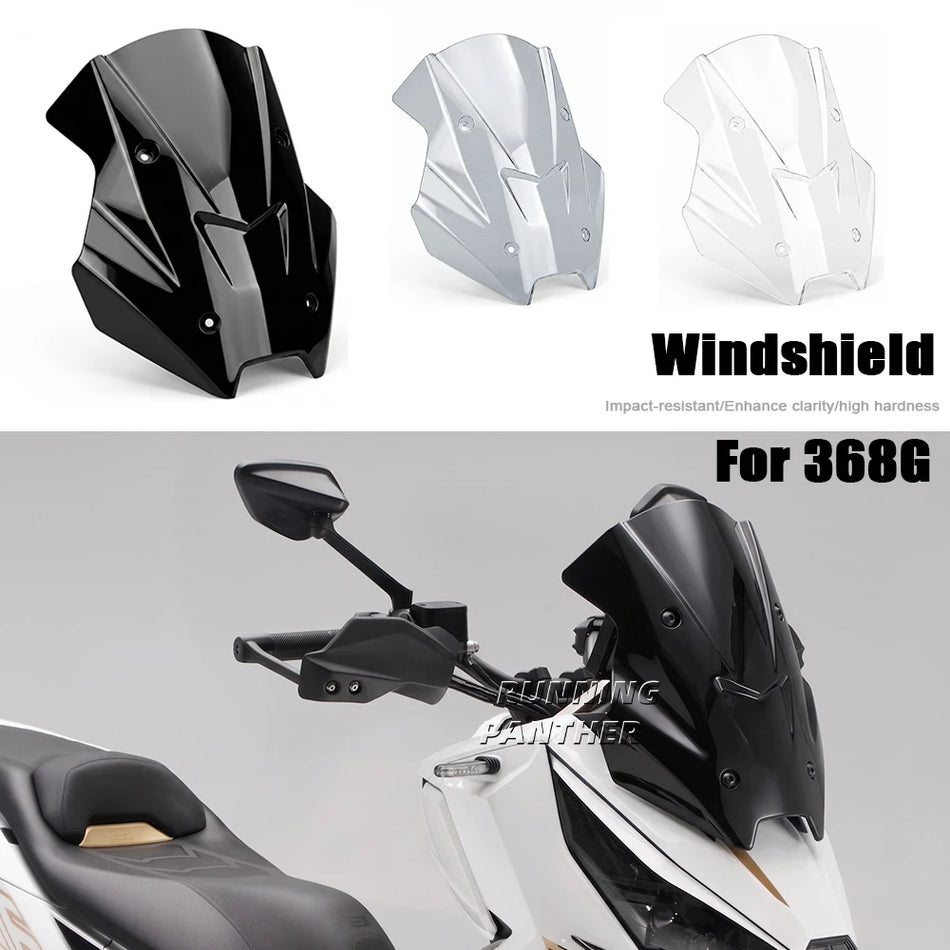 Motosikla vēja ekrāna deflektors akrils Zontes 368G
