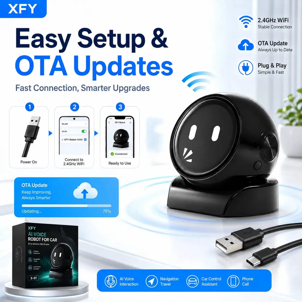 Android Car Radio GPS Unit with AI Voice Control for Volkswagen Golf Passat Jetta by InterCyprus Trading Ltd