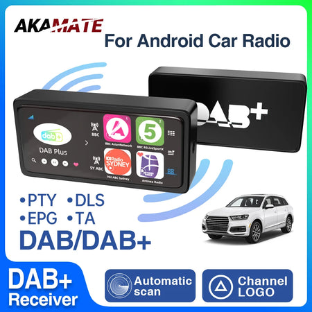 Newest DAB Plus Receiver Antenna - USB Adapter Auto Scan
