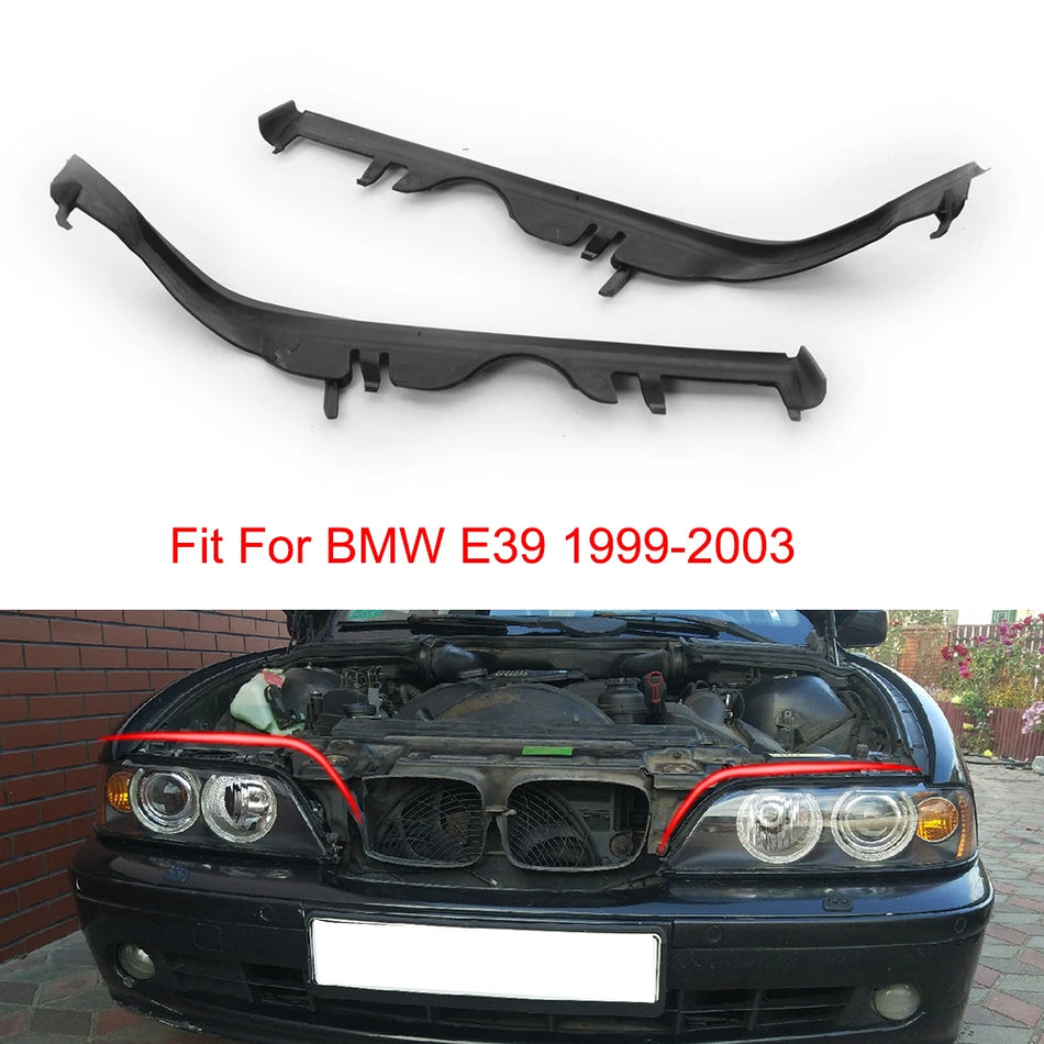 Bandes d'étanchéité de phare en caoutchouc pour BMW E39 Série 5 1999-2003 mise à niveau d'étanchéité