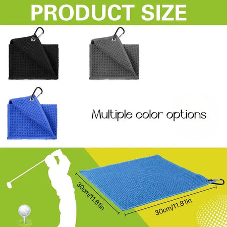 Golf Towel Microfiber Fabric &ndash; Soft Absorbent Cleaning Solution