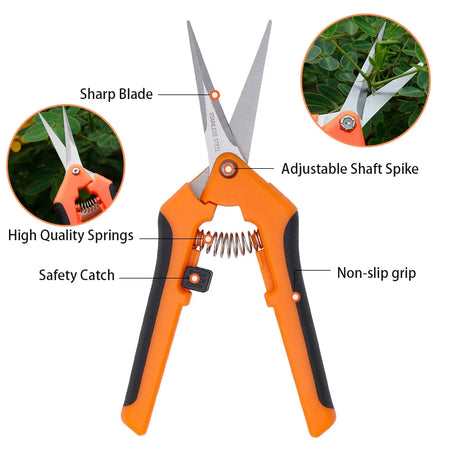 3Pcs Multifunctional Stainless Scissors Pruner Tool &ndash; Sharp