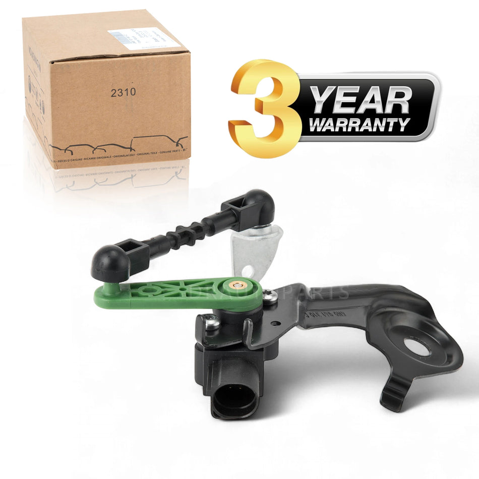 Galinių dešiniųjų žibintų lygio jutiklis GRP korpusas Porsche Macan 95B 2.0 3.0 3.6 varikliams 2014 ir vėliau