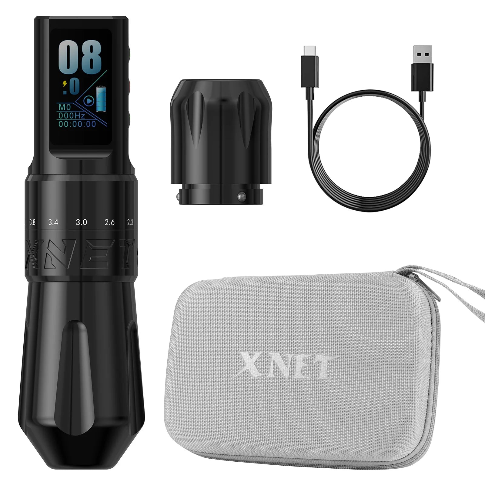 XNET Talos Wireless Pen 2.0 &ndash; 2.0-4.2mm Adjustable Stroke Black / CHINA