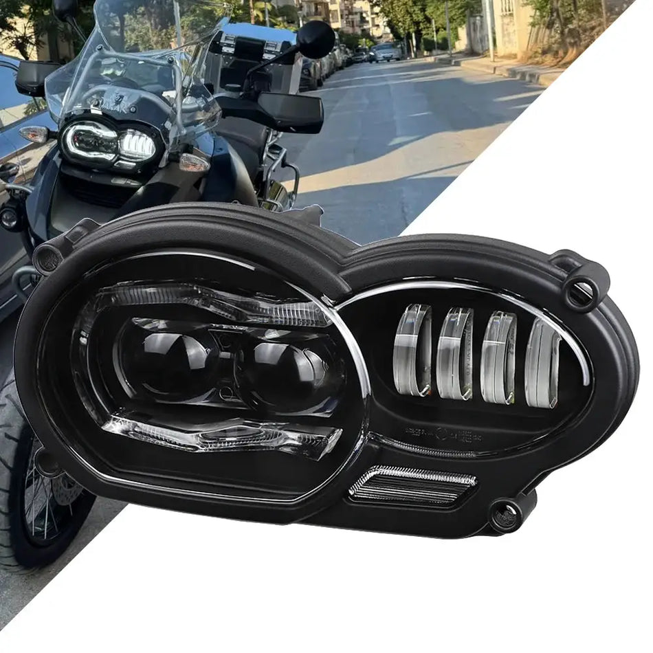 LED Headlight Motorcycle Front Light for BMW 2005 - 2012 R1200GS / 2006 -2013 R1200GS Adv Headlight by InterCyprus Trading Ltd