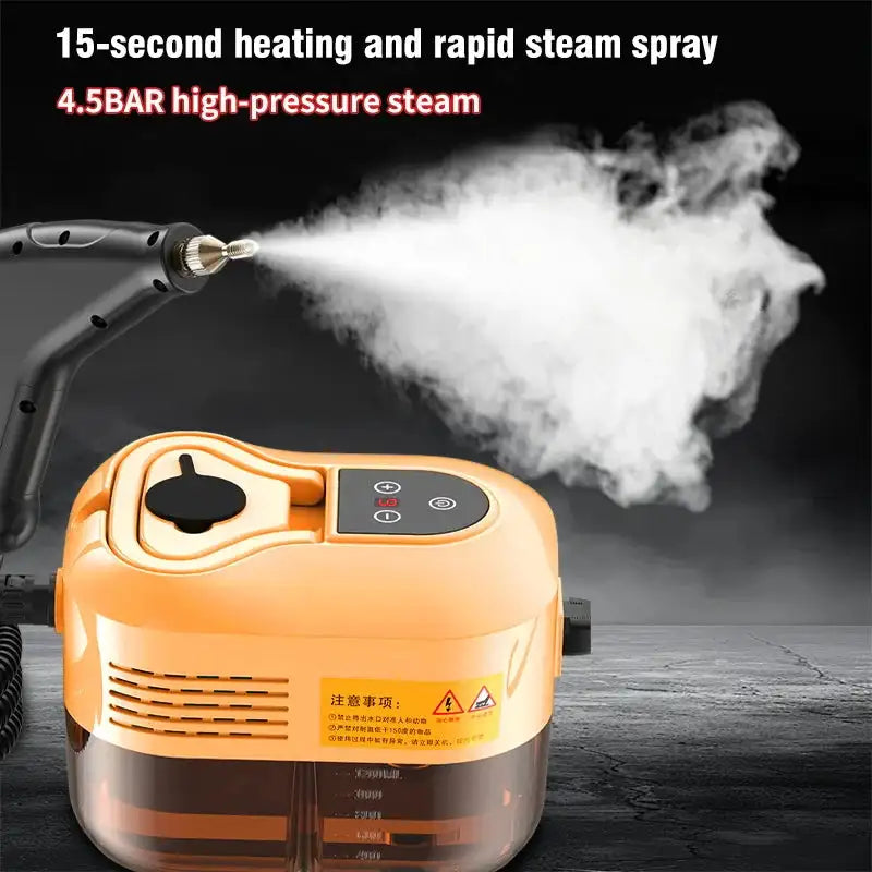 2500W High Pressure Steam Cleaner Handheld For Home Kitchen