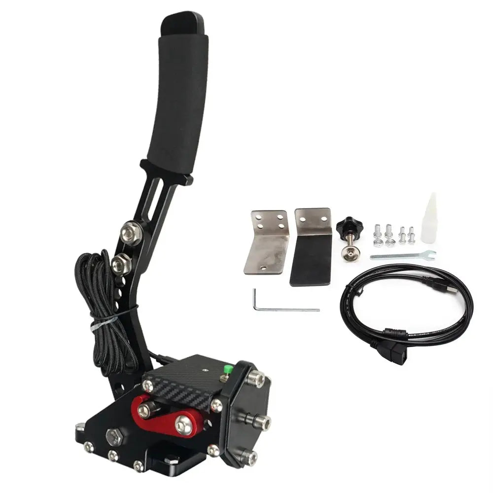 USB Handbrake PS4/PS5 Support Logitech G29 or T300, XBOX1 XSS XSX for G920, PC SIM Racing Horizon Games Hand Brake System by InterCyprus Trading Ltd