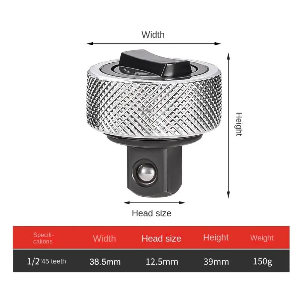Mini Ratchet Wrench - Portable, Durable, Reversible Square Drive Tool 1-2