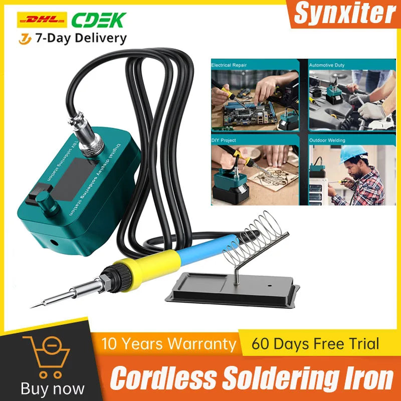 Kablosuz Makita 18V Lehim Tabancası, 60W, Ayarlanabilir 300-510C