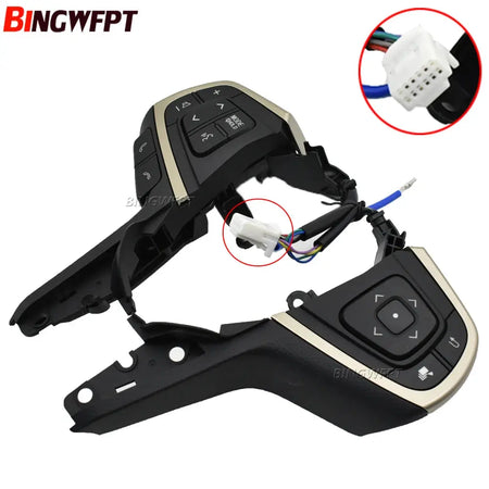 Multi-function Steering Wheel Cruise Control Buttons Switch For Innova 2015 2016 2017 2018 2019 by InterCyprus Trading Ltd