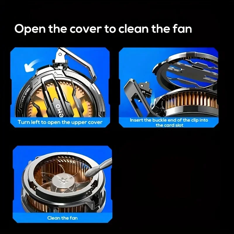 MEMO CX07 Mobile Phone Cooler &ndash; Magnetic Cooling for Gaming