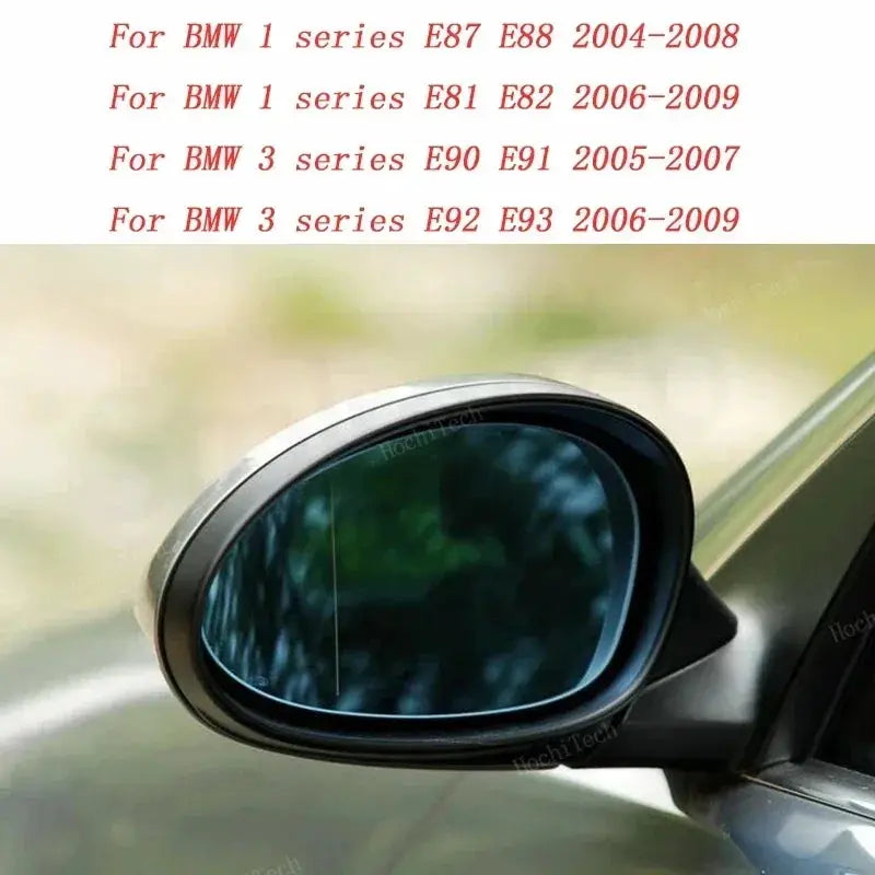1 Pair White Rearview Exterior Side Mirror Caps for BMW E90 E91 E92 E93 E81 E87 E82 E88 3 1 Series M Design replacement by InterCyprus Trading Ltd