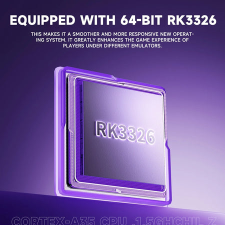 R36S Retro Handheld Video Game Console - 3.5&quot; IPS Screen, 128GB Storage