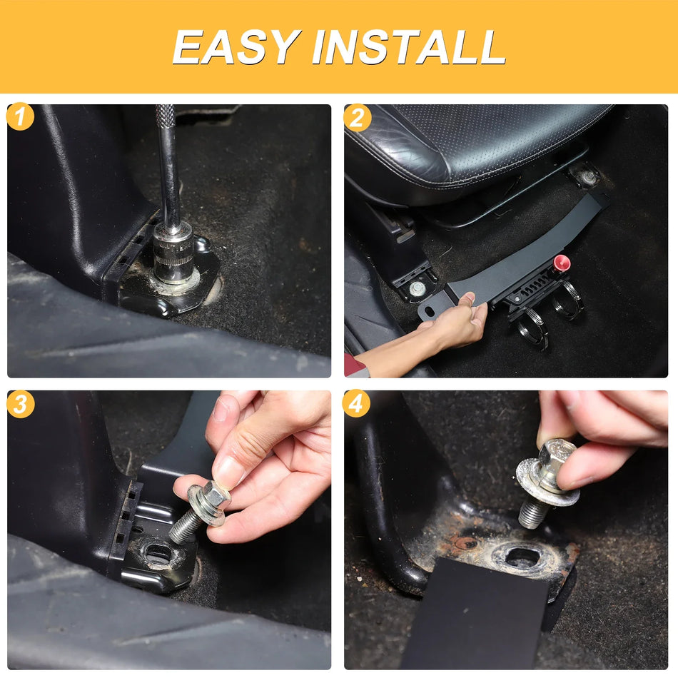 Suporte para Extintor Mitsubishi ASX Aço Carbono Preto