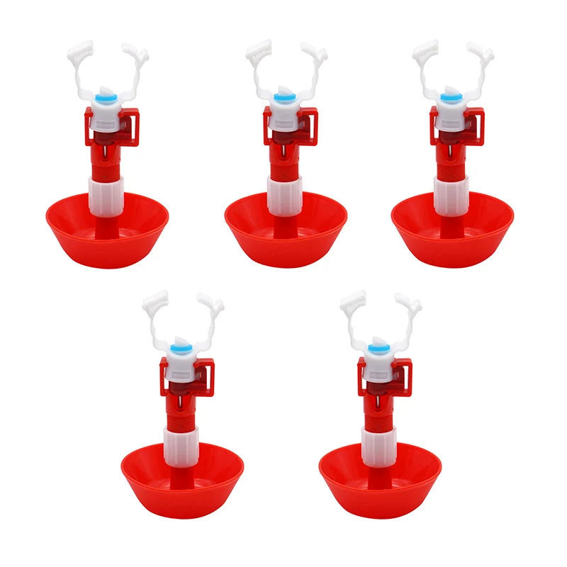Automatic Chicken Water Nipple Drinker &ndash; Easy Hanging Setup 5pcs