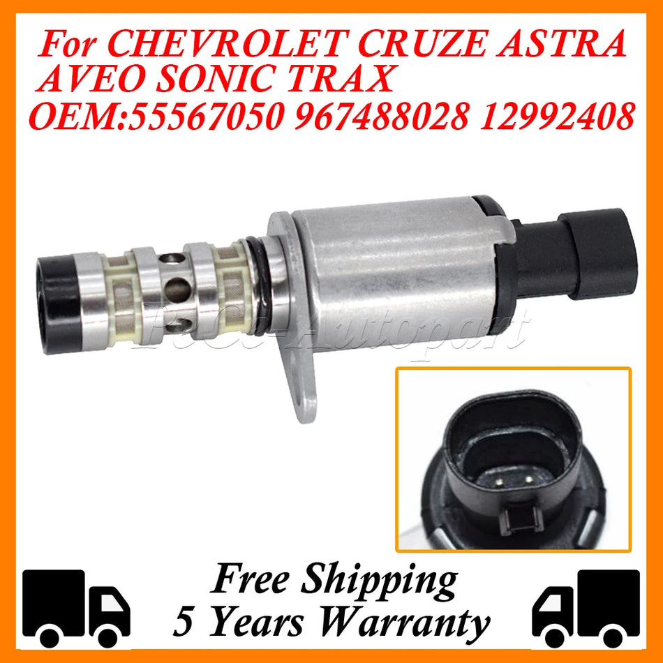 Válvula metálica de control de aceite para Chevrolet Cruze Aveo Sonic Trax 55567050 967488028