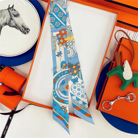 JTVOVOC Silk Scarf &ndash; Elegant Versatility for Any Outfit JZP010-02 / 5x85cm