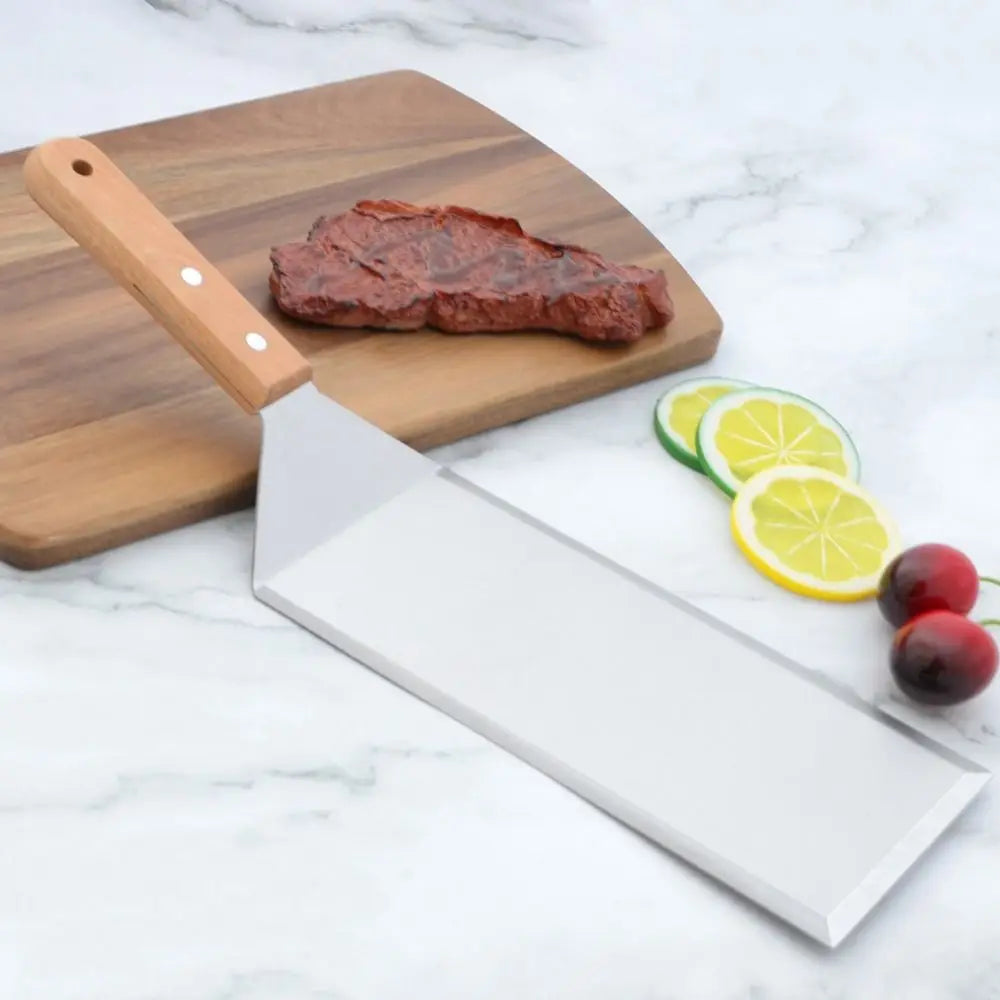 Multifunctional Square/Rectangle Grill Spatula with Anti-Scald Handle