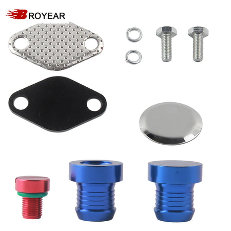 Aluminum Valve Cooler Repair Kit For BMW E46 E90 E60 E83 M47N2 M57N2 by InterCyprus Trading Ltd