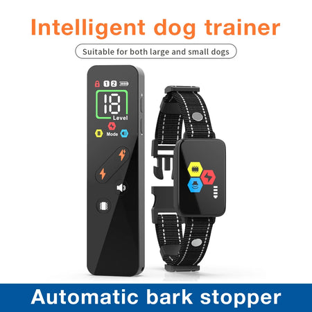 D25T Dog Training Collar &ndash; Color Screen Remote Control D25T / M / Type-C
