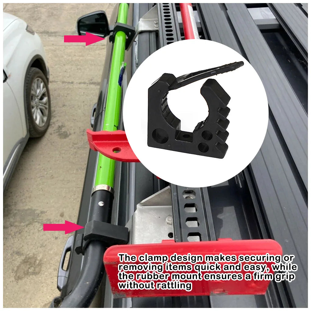 Strap Holder For Car Roof Rack - Two Pack For Secure Cargo