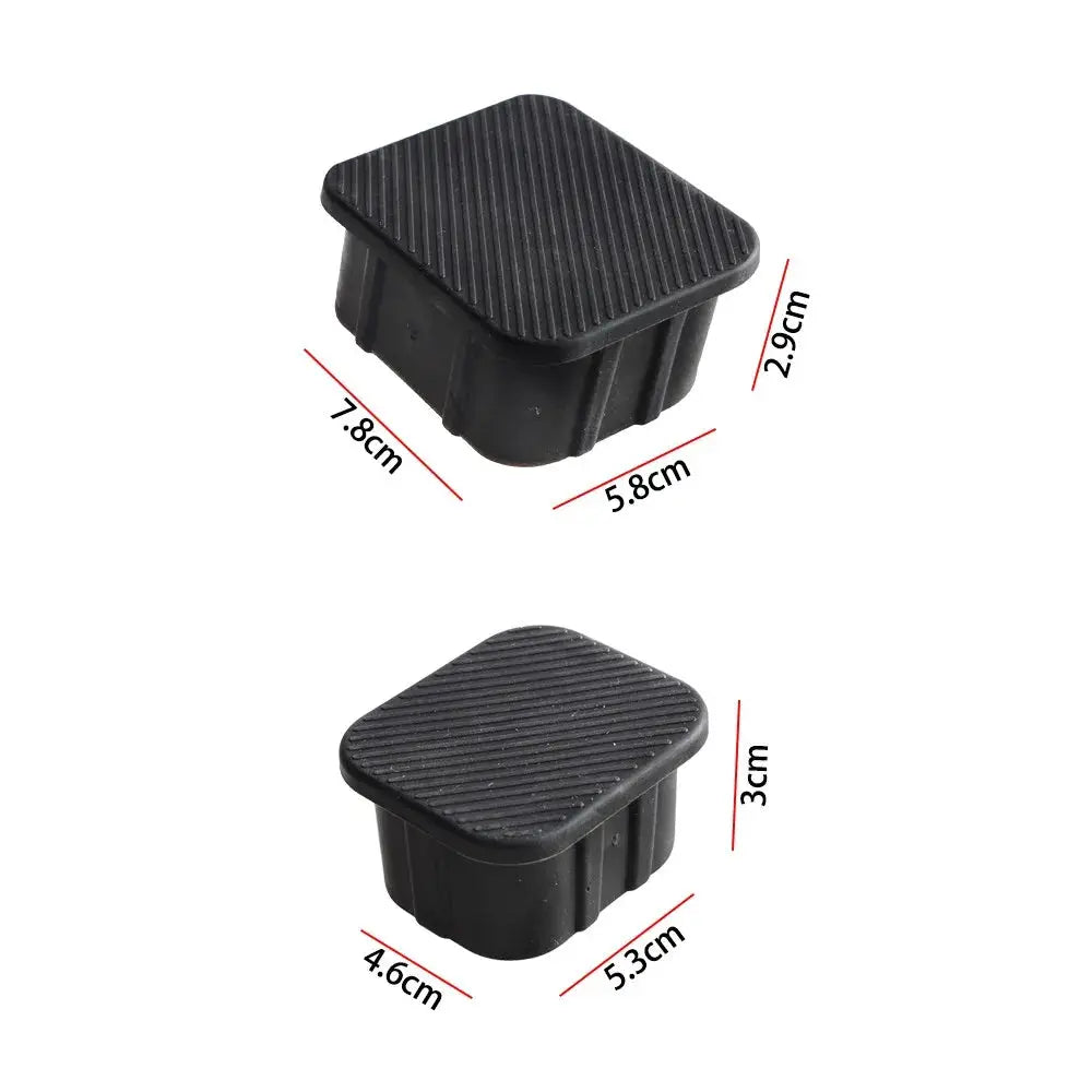 4Pcs Crash Bar End Caps Front Axle Plug Rubber Stopper Cover Protection For Ford Bronco 2021-2023 2/4 Door by InterCyprus Trading Ltd
