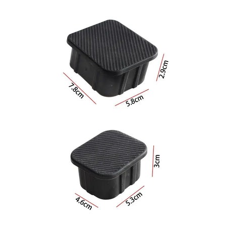 4Pcs Crash Bar End Caps Front Axle Plug Rubber Stopper Cover Protection For Ford Bronco 2021-2023 2/4 Door by InterCyprus Trading Ltd