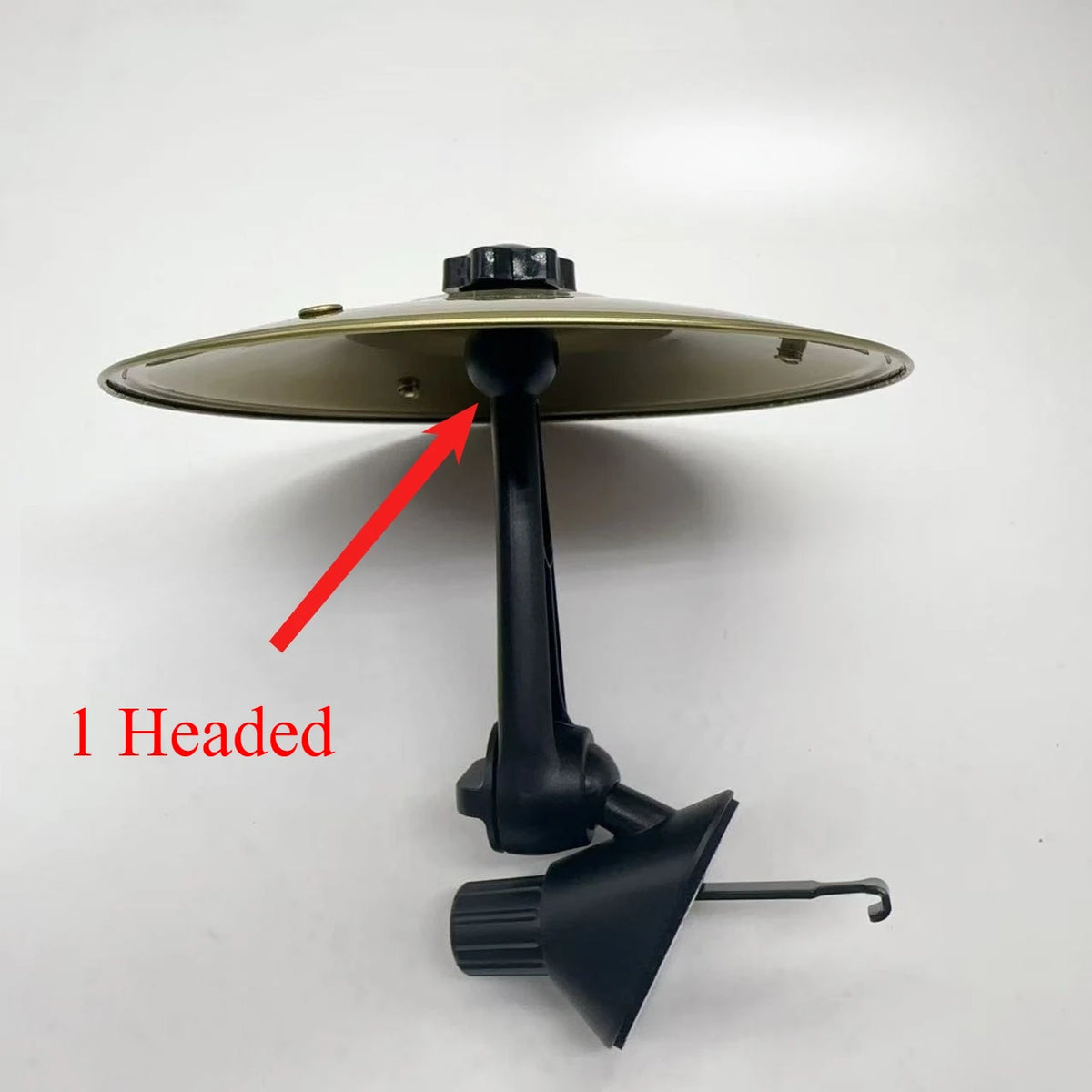 Car Collision Drum Cymbal Style Ventilation Drum &ndash; Clip On Gold - A