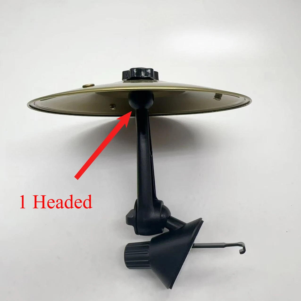 Car Collision Drum Cymbal Style Ventilation Drum &ndash; Clip On Gold - A